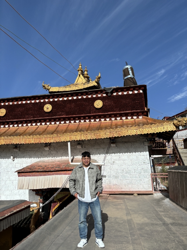 风一样的男人的第一张照片--西藏认干亲服务网